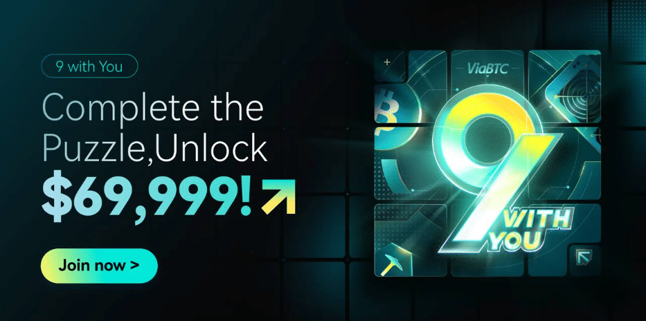 ViaBTC celebrates 9th anniversary with $69,999 prize campaign