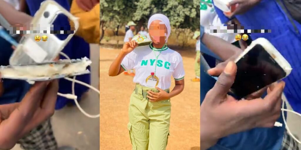 Corps member duped at Computer Village in Ikeja, given fufu packaged as iPhone