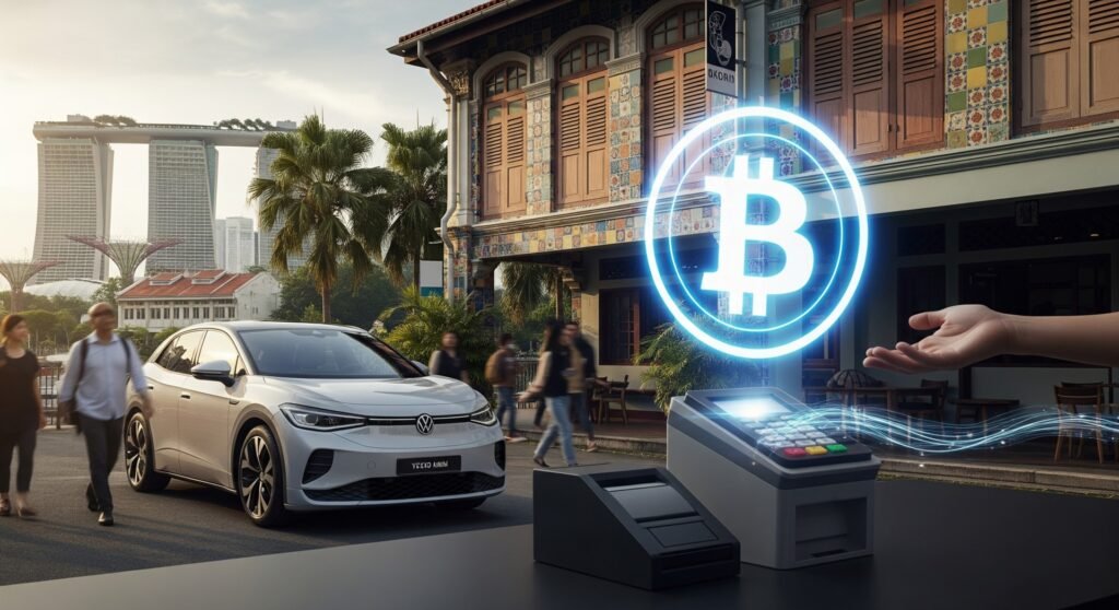 26% of Singaporeans Hold Crypto as Volkswagen Embraces Bitcoin Payments for Cars