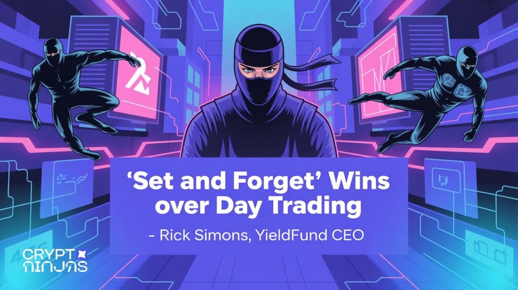 Yieldfund CEO Rick Simons on Why ‘Set and Forget’ Crypto Strategies Beat Day Trading