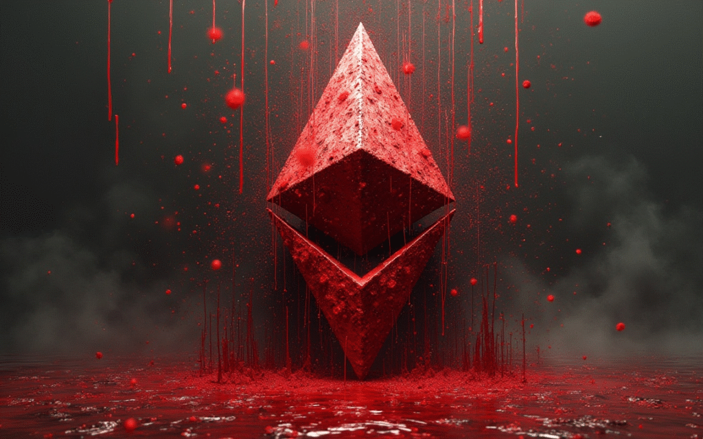 Ethereum price dips to $3,830 as key indicator signals momentum breakdown