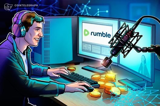 Rumble partners with Tether to add Bitcoin tips for content creators