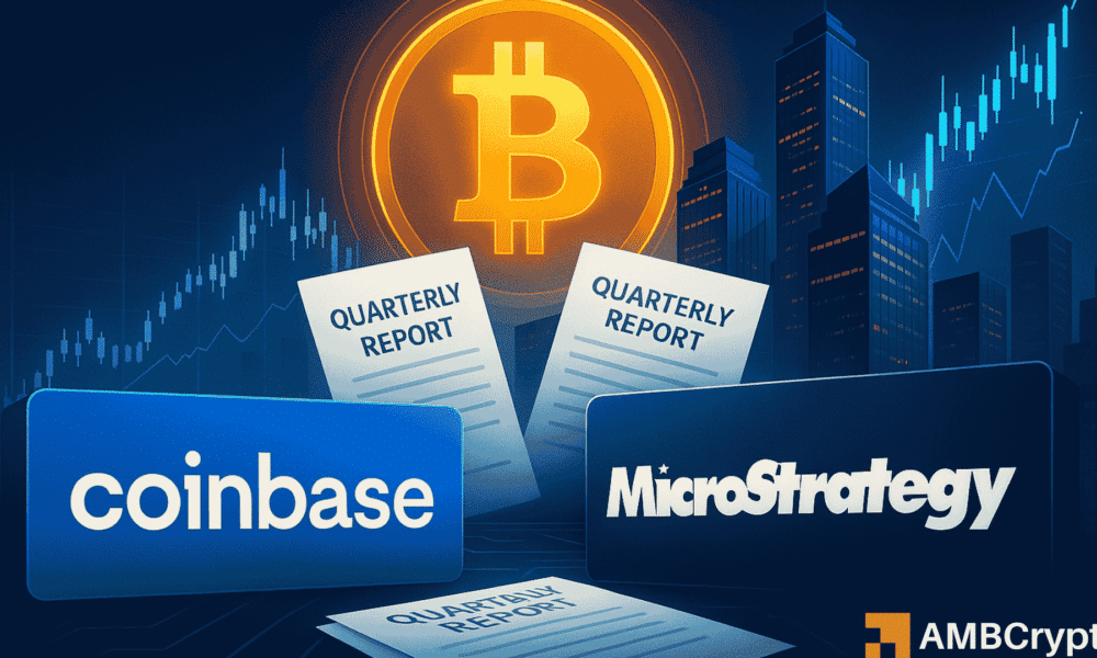 Coinbase and Strategy post record Q3 earnings — Both double down on Bitcoin holdings