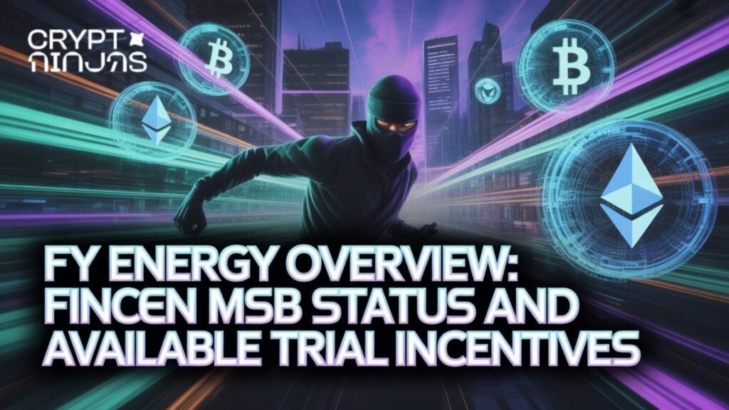 FY Energy Overview: FinCEN MSB status and Available Trial Incentives