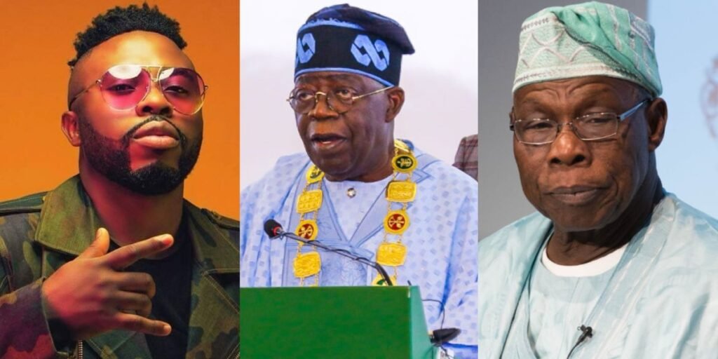 Samklef sparks debate after claiming Tinubu is performing better than Obasanjo