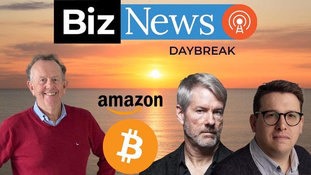 BN Daybreak Friday 6 Feb: Bitcoin’s crisis; US market hit hard; SA’s Ozempic Generals; An Epstein “Black Hole”