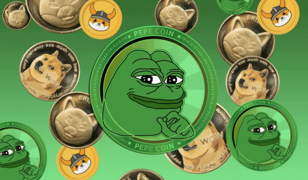 Pepe price declines 9% as top memecoins falter