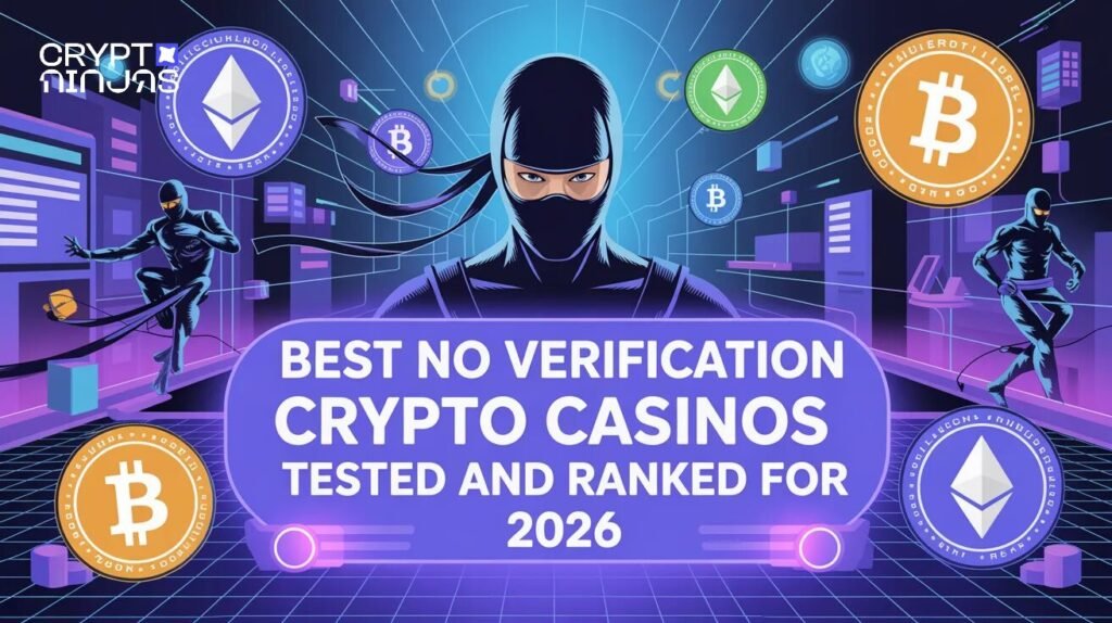 Best No Verification Crypto Casinos Tested and Ranked for 2026