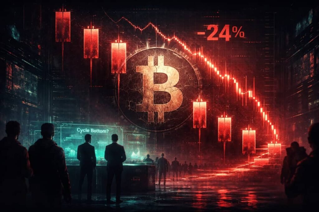 Bitcoin Faces Historic Downturn As Record Losses Stack Up In 2026