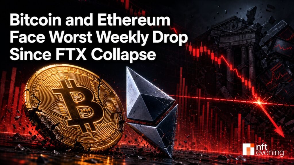 Bitcoin and Ether Face Worst Weekly Drop Since FTX Collapse