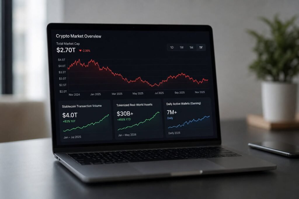 Is Crypto Dead? Search Spikes Collide With Record On-Chain Usage