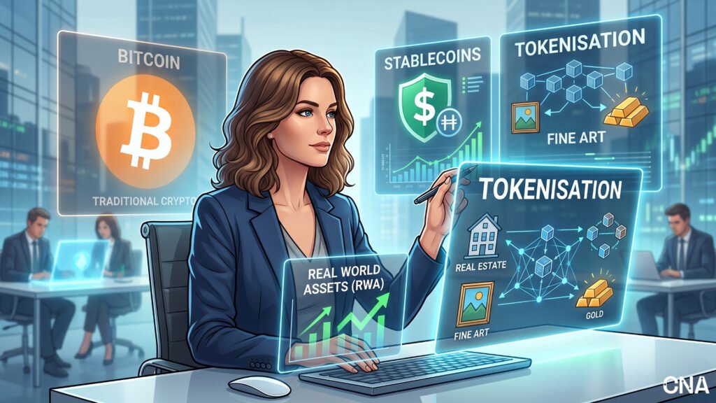 Financial Advisors Pivot Beyond Bitcoin as Stablecoins and Tokenisation Take Center Stage