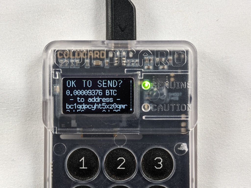 COLDCARD SECURITY RISK: IMMEDIATE ACTION REQUIRED