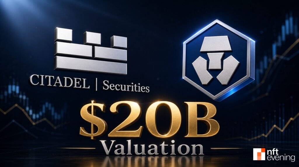 Crypto.com Raises $400M From Citadel Securities at $20B Valuation