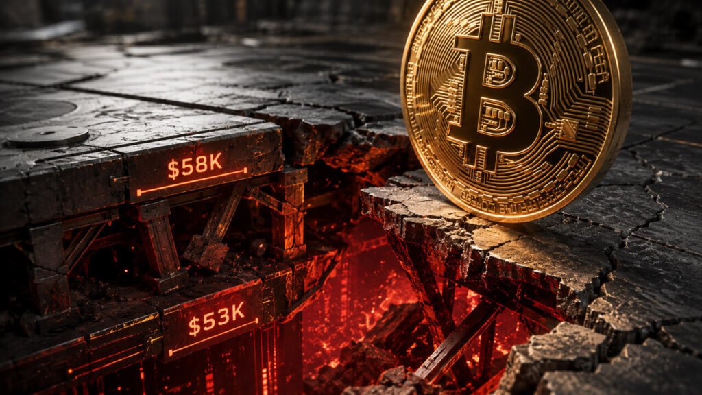 Bitcoin can still fall to $53,000 if the ETF-era floor disappears