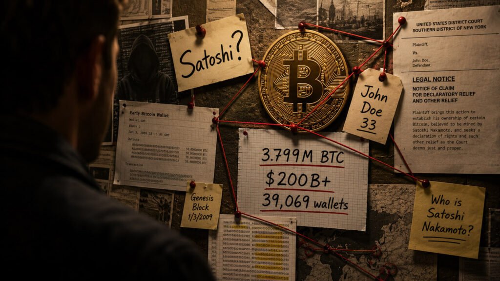 Mystery owner challenges the $200B ‘lost’ Satoshi Bitcoin claim in New York court