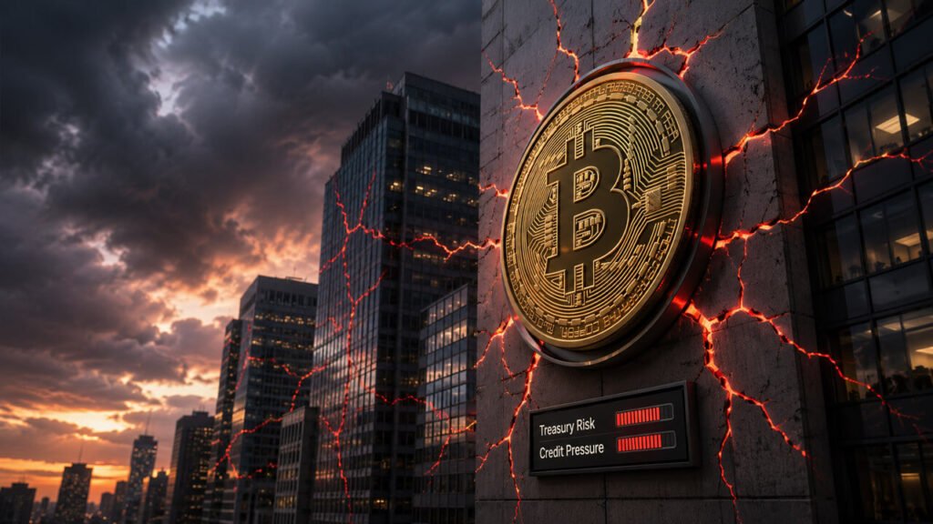 One Bitcoin treasury’s paper loss just made Strategy’s stress everyone’s problem