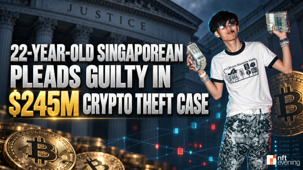 22-Year-Old Singaporean Pleads Guilty in $245M Crypto Theft Case