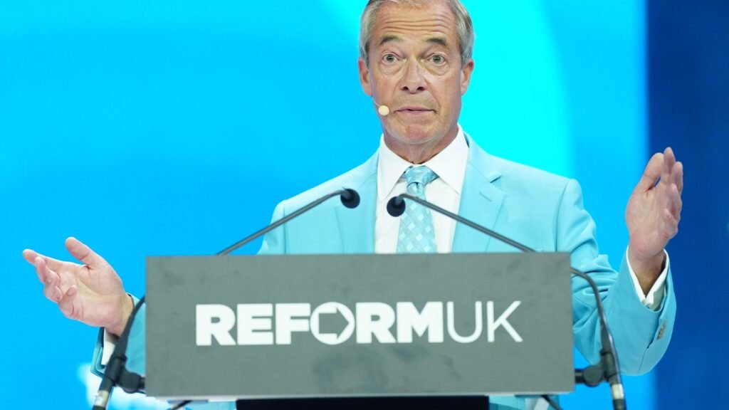 Reform given record £36m donation from crypto billionaire