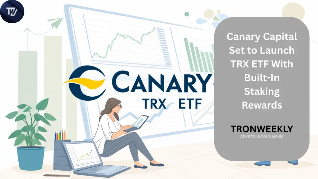 Canary Capital Set to Launch TRX ETF With Built-In Staking Rewards