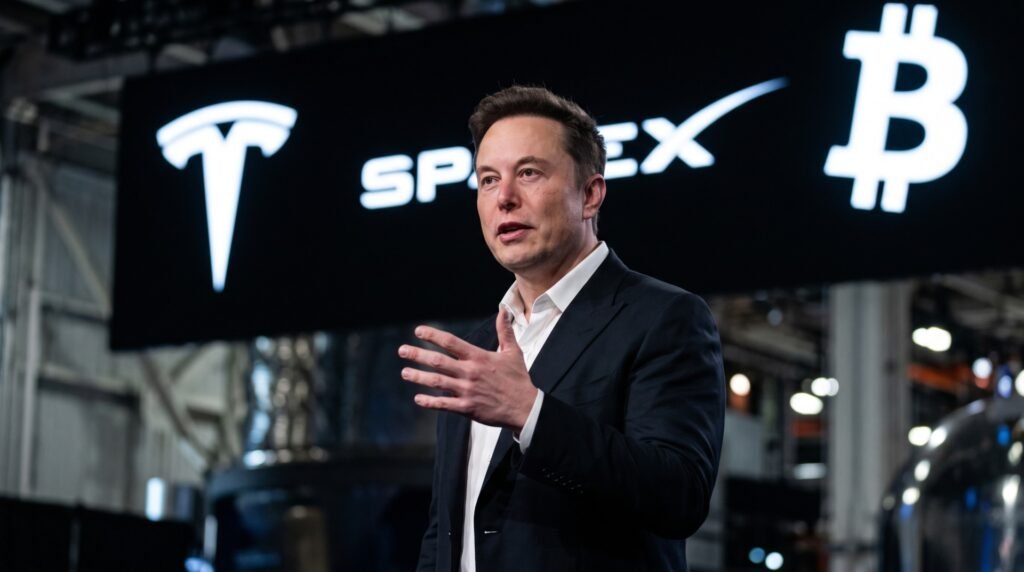 Musk Floats US$5 Trillion Tesla–SpaceX Merger That Could Unite 30,000 Bitcoin